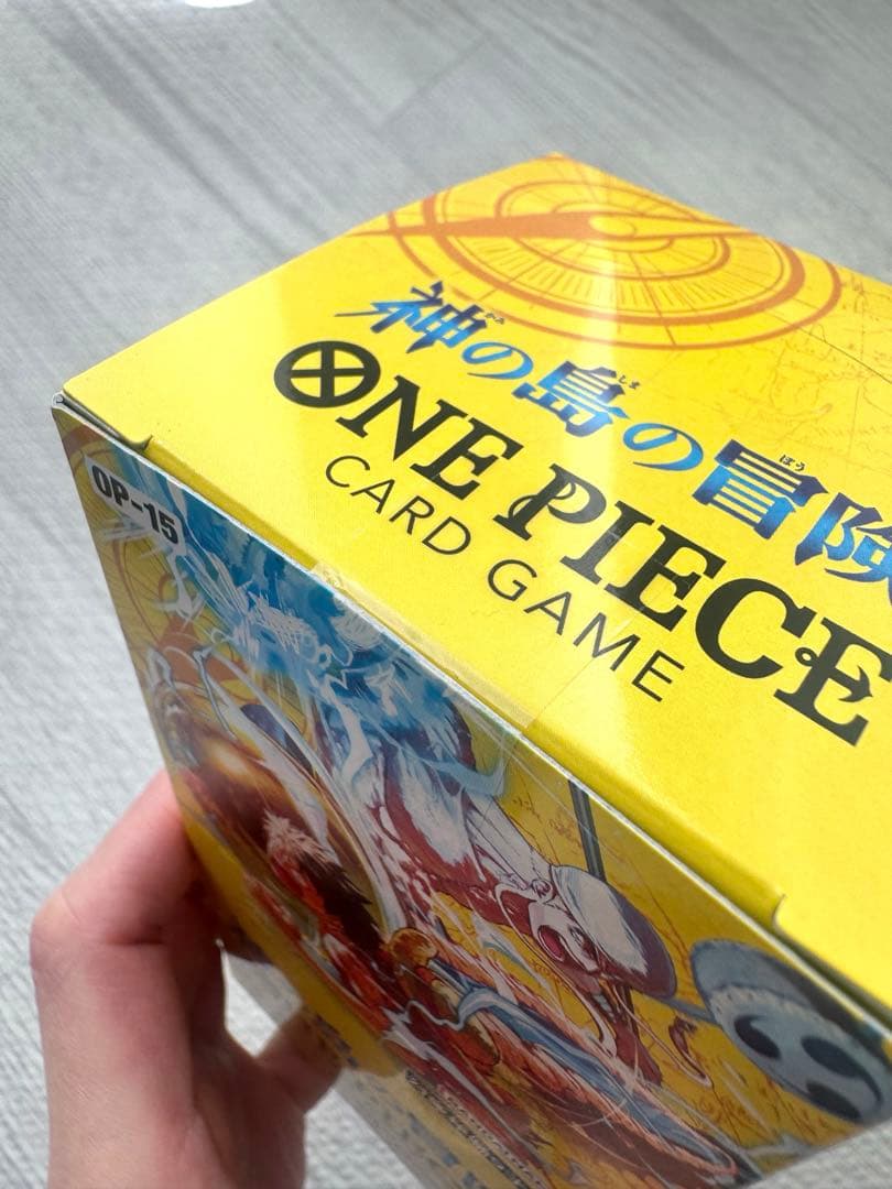 【新品未開封テープ付】ワンピースカード 1BOX 【神の島の冒険】