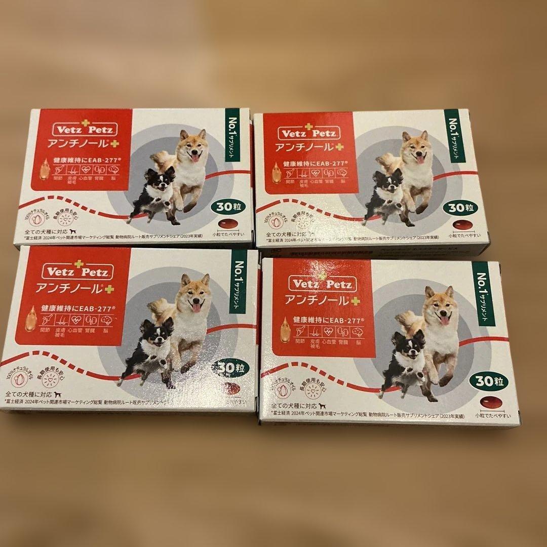 VetZ Petz アンチノール プラス　120粒　未開封